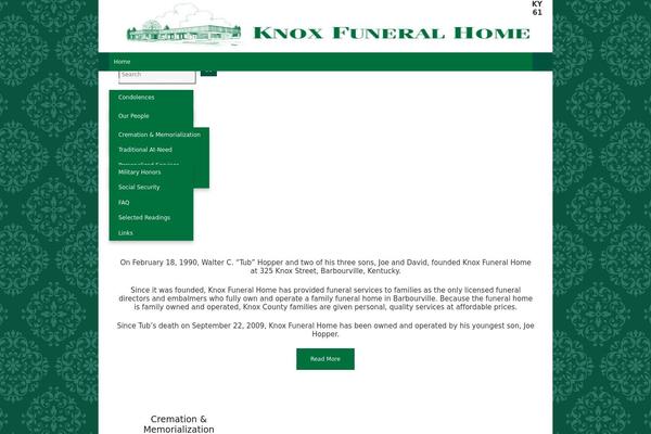 knoxfuneralhome.com site used Knoxfuneralhome-child
