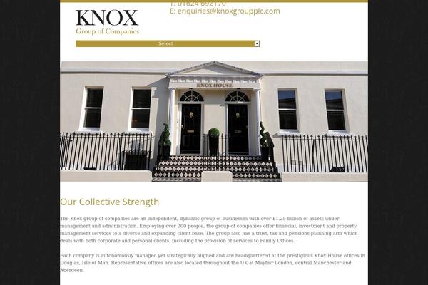 knoxgroupplc.com site used Kgtheme