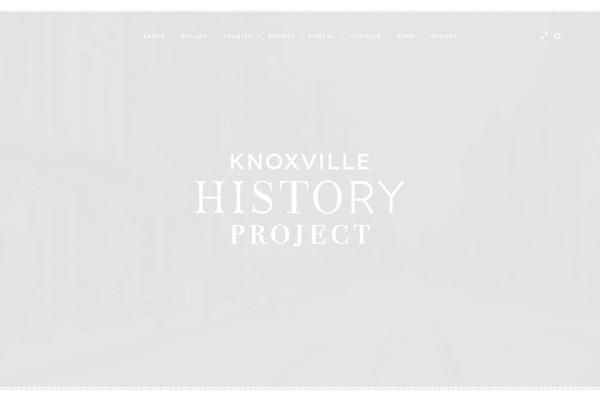 knoxvillehistoryproject.org site used Khp