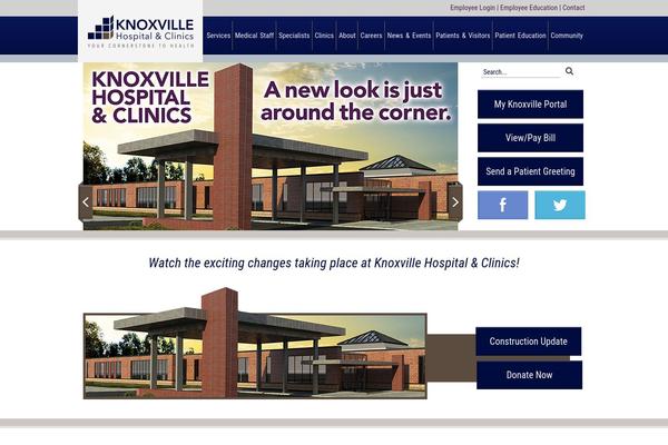 knoxvillehospital.org site used Knoxville-hospital