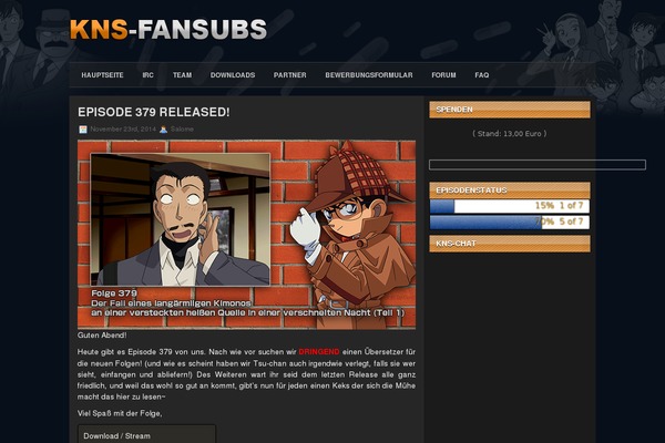 Animezone theme site design template sample