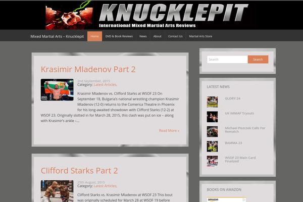knucklepit.com site used Knucklepit-theme
