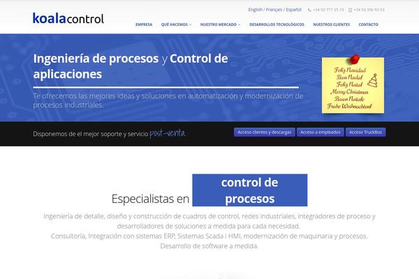 Site using Elementor plugin