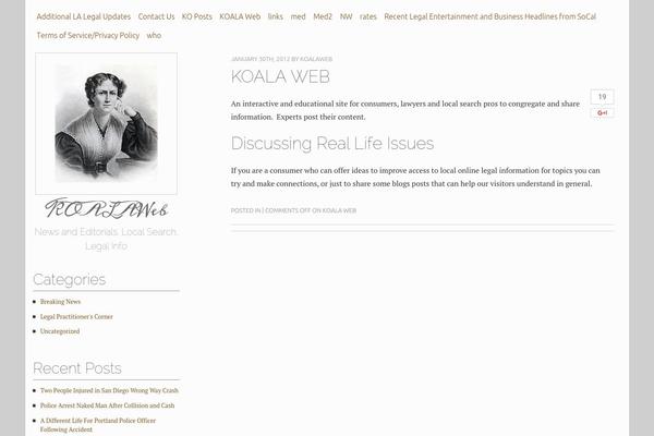 koalaweb.com site used The Frances Wright