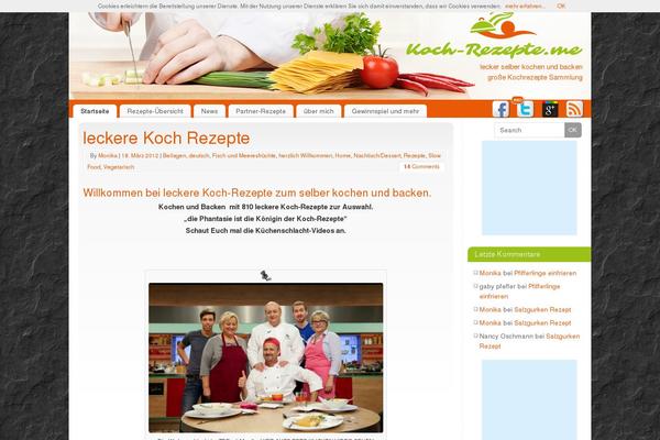 koch-rezepte.me site used Cooking-conspiracy