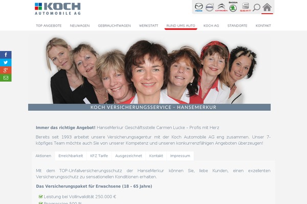 koch-versicherungsservice.de site used Koch_neu_3k