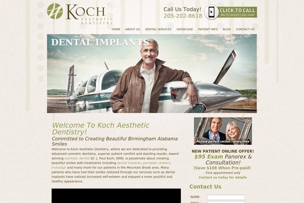 Dentalcmo theme site design template sample