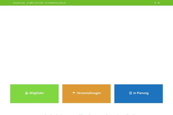 Site using Wettervorhersage plugin