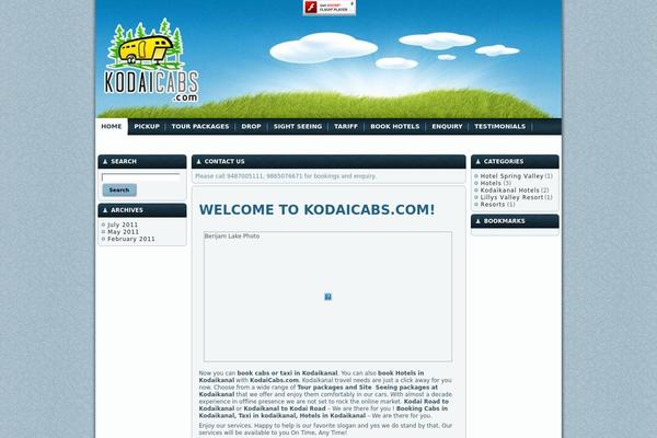 kodaicabs.com site used Kc4