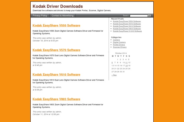 kodakdriver.com site used SEO Basics