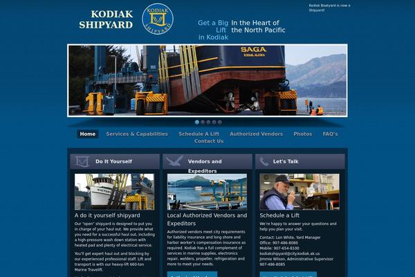 kodiakboatyard.com site used Kodiak