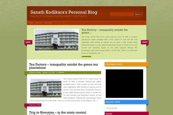 Stitchpress theme site design template sample