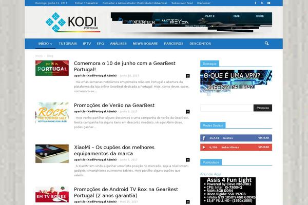 kodiportugal.com site used Newspaper