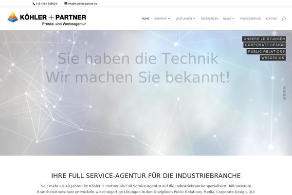 koehler-partner.de site used Divi_2_7_5