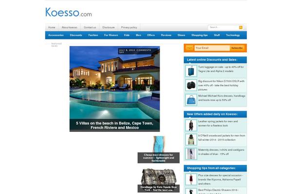 koesso.com site used Creatively