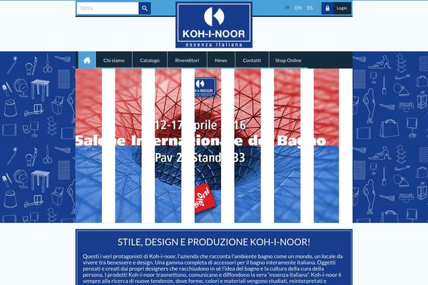 Kin theme site design template sample