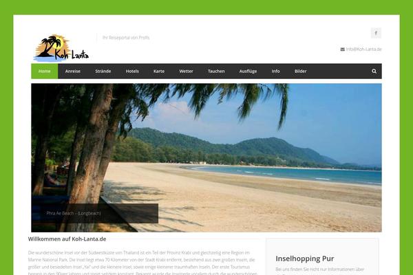 Centum theme site design template sample