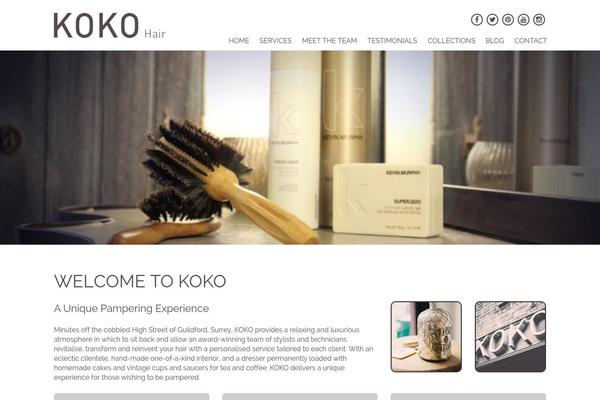 koko-hair.com site used Koko_hair