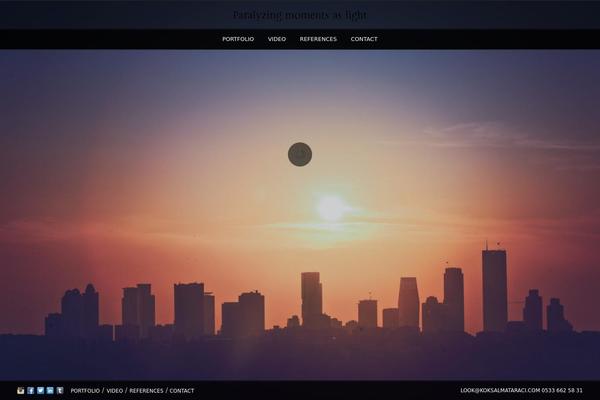 Photolux theme site design template sample