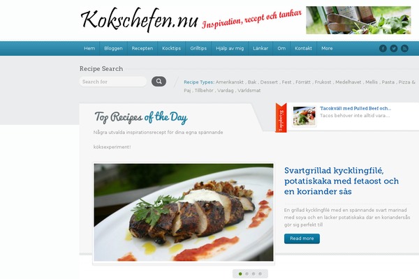 kokschefen.nu site used Main_recipe_theme