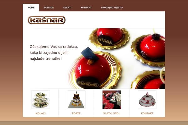 kolaci-kasnar.com site used Tema