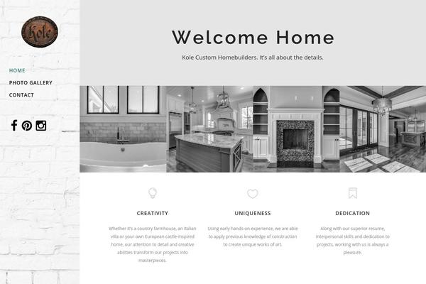 Site using Salient-core plugin