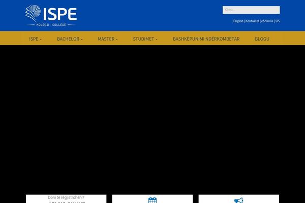 kolegji-ispe.org site used Ispe