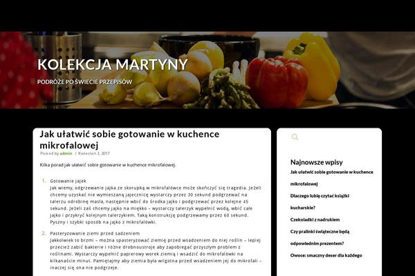 kolekcjamartynka.pl site used Restaurant Advisor