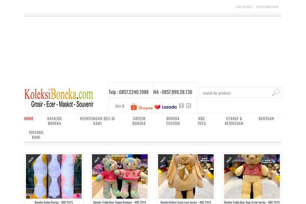 koleksiboneka.com site used Bazar-old
