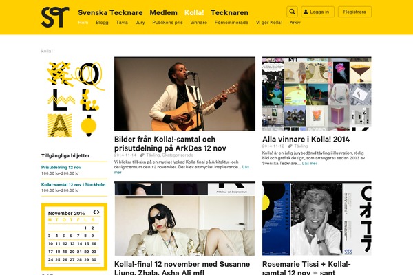 kolla.se site used Svenskatecknare