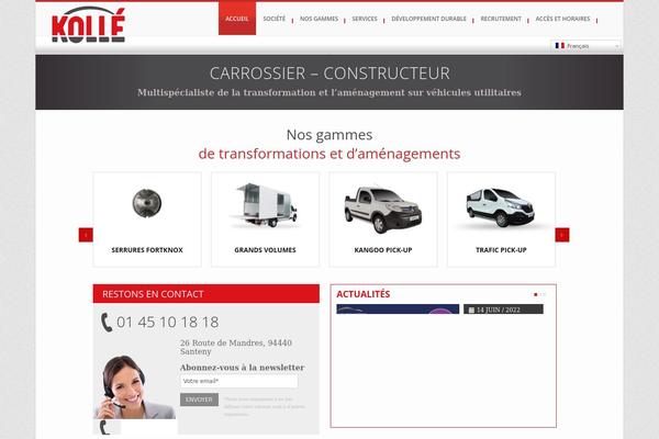 kolle.fr site used BUILDER