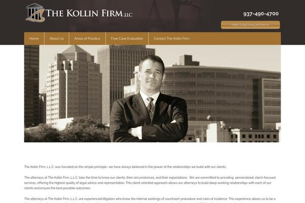 kollinfirm.com site used Attorney-wp