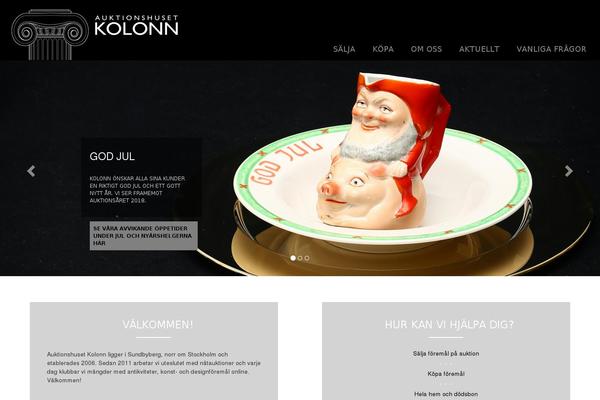 kolonn.se site used Auctionet