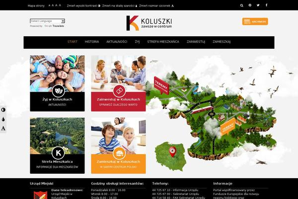 koluszki.pl site used Koluszki