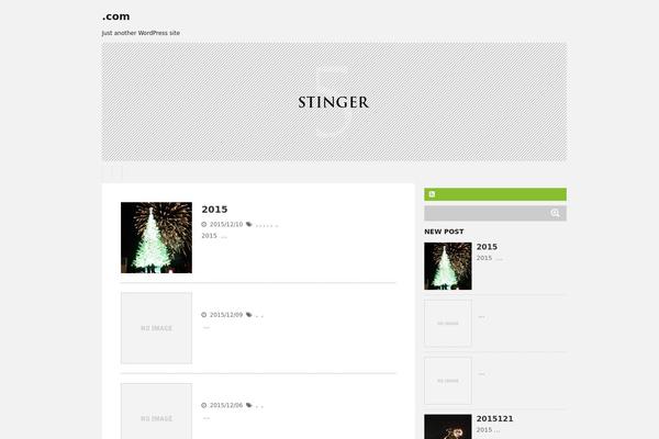 Stinger5ver20150505b theme site design template sample