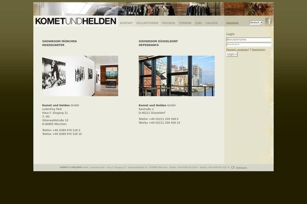 Uncode theme site design template sample