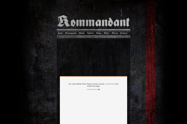 kommandant.us site used Kommandant