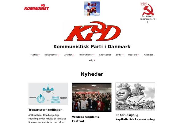 kommunisterne.dk site used Komministerne-dk