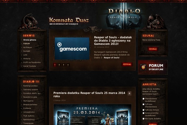 komnatadusz.pl site used Diablo3_kd