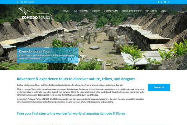 komodotours.com site used Komodo-tour