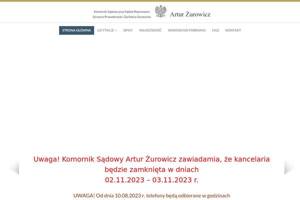 komornik8.szczecin.pl site used Komornik