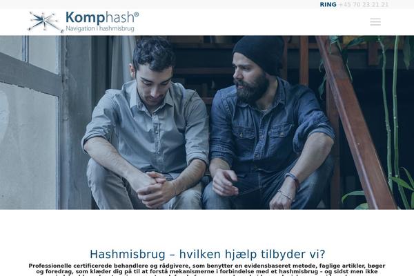 komphash.dk site used Enfold-child