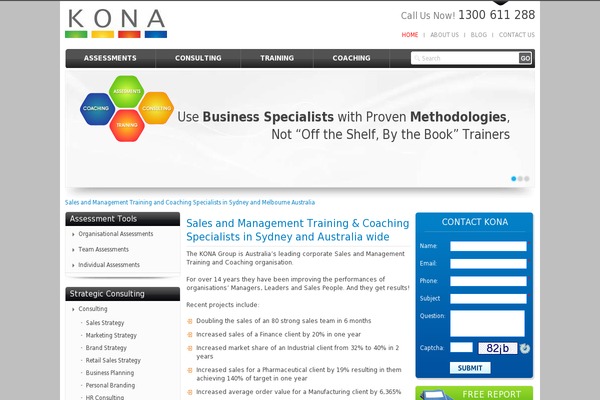 kona.com.au site used Wp-spinnr