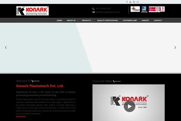 konarkplastomech.com site used Opal_theme