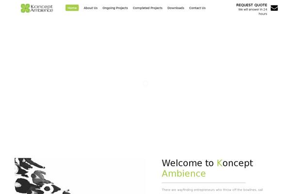 Boldy theme site design template sample