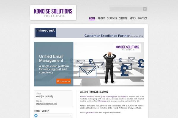 koncisesolutions.com site used Koncise-01