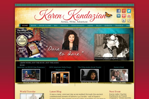 kondazian.com site used Kondazian-k
