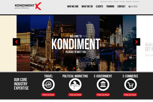 kondiment.com site used Kondiment