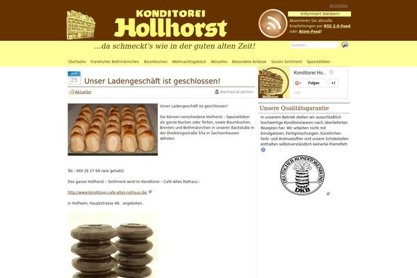 konditorei-hollhorst.de site used Hollhorst