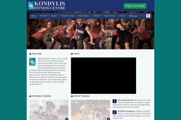 kondylisfitness.com site used Kondylis